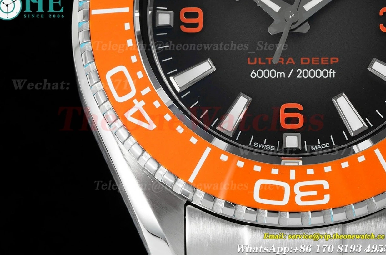 Deep VSF 45.5mm Gradient SS Grey SS A8912 Super Ocean Dial Ultra Clone Planet 0106